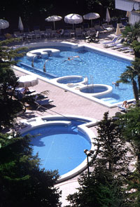 Италия - SPA & wellness - Hotel Terme Due Torri 5*, Абано Терме - Outdoor pools in park
